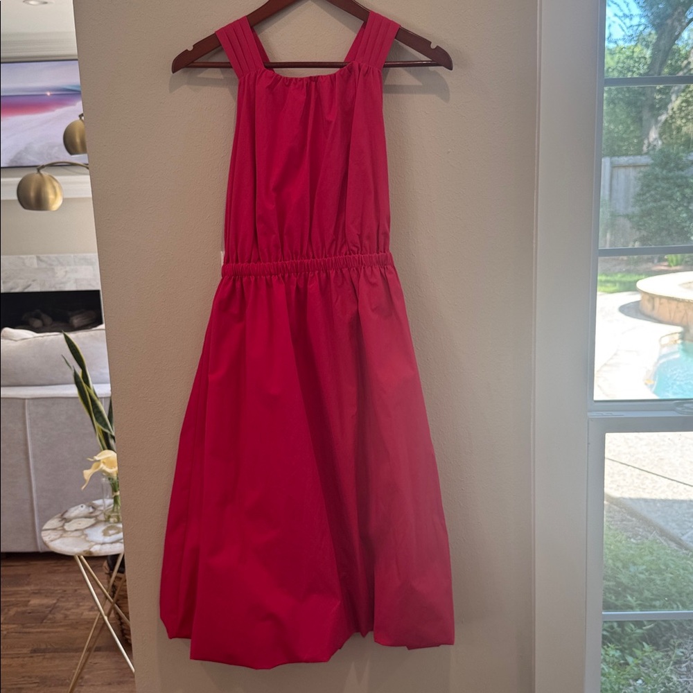 Banana Republic pink Bubble Hem Dress